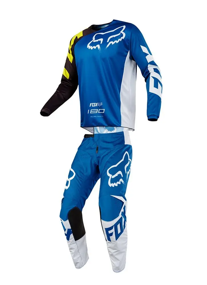 blue motocross gear