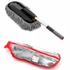 2019 Microfiber Car Duster Car Wash Wax Brush Mop Cleaning Tool Exterior Interior with Detachable Telescopic Handle