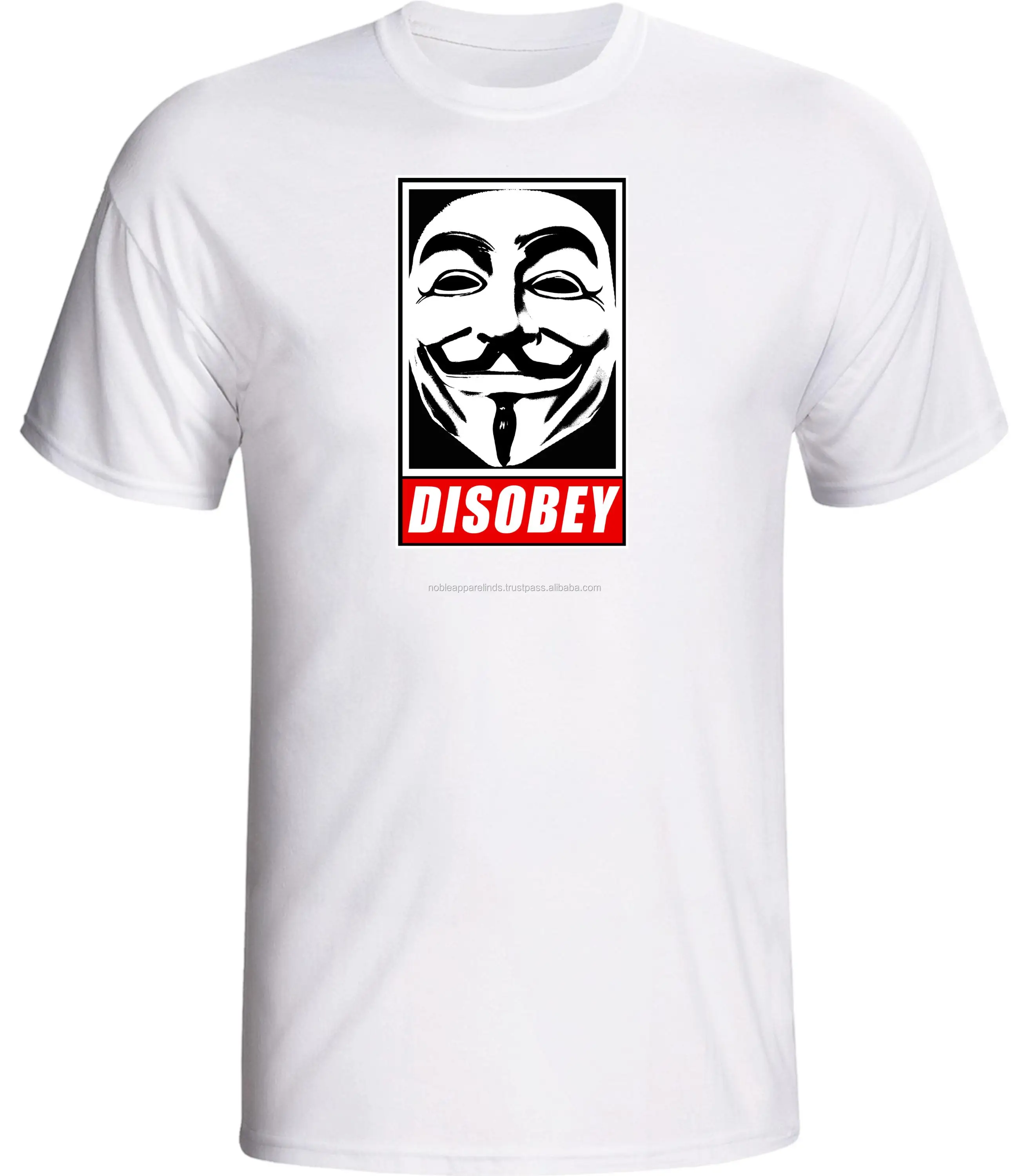Custom Logo Plain Round Neck Slim Fit Cotton White T Shirt White And