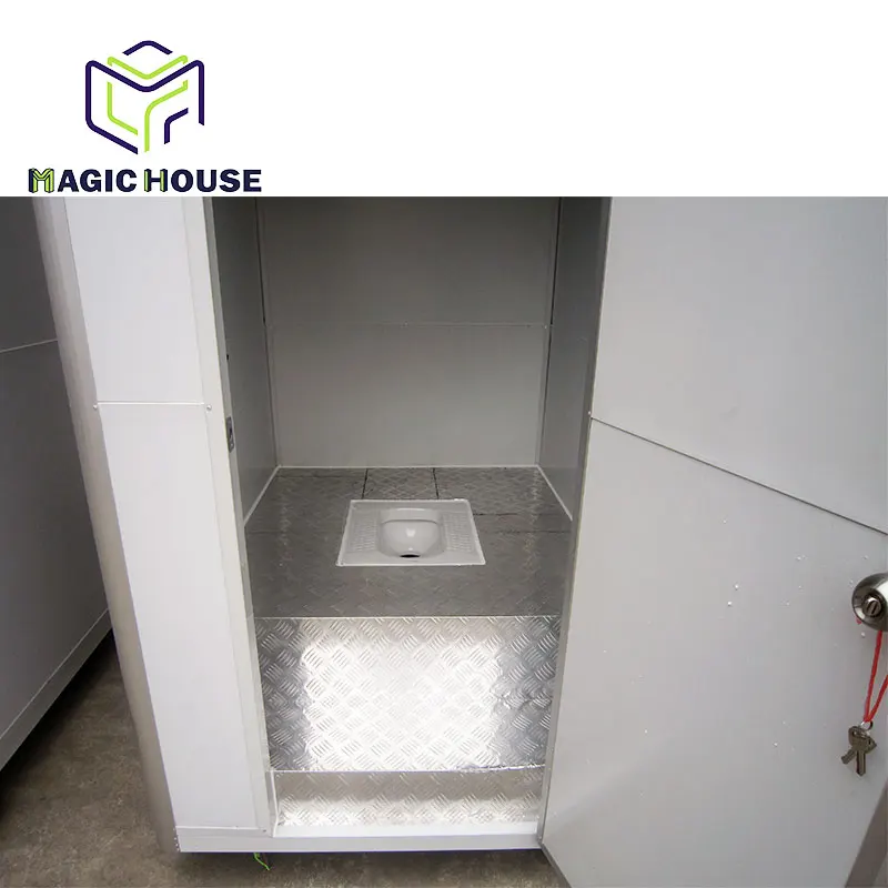 Portable Prefab Outdoor Toilet Ready Made Modular Luxury Mobile Toilet