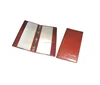 Leather ring binder document folder / competitive price 4 d ring binder / quality a4 portfolio with 4 ring binder