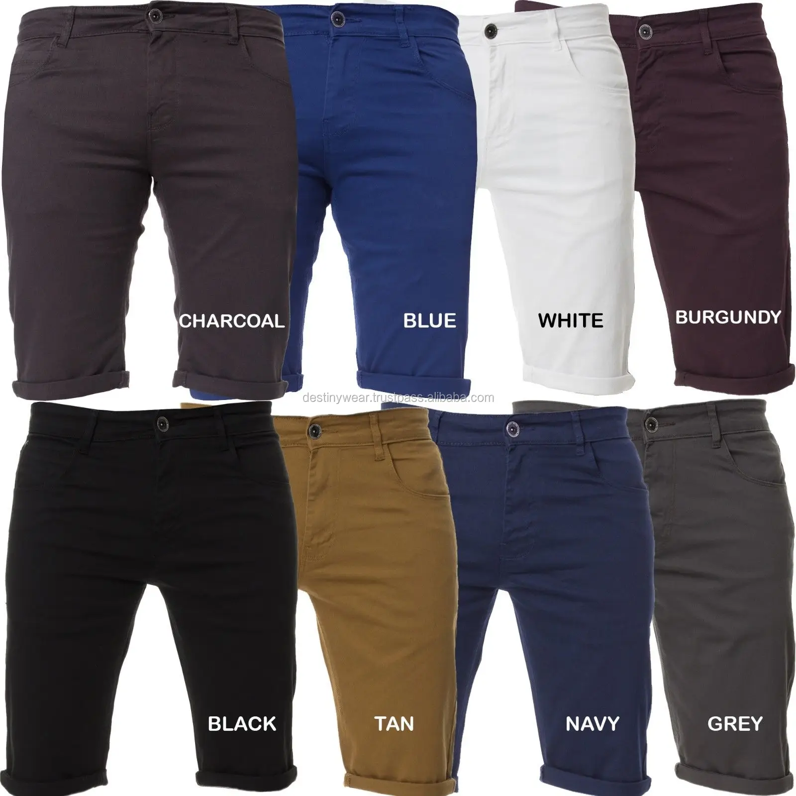 white jogger shorts mens