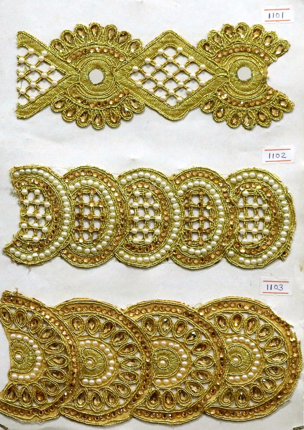 gold colour lace styles