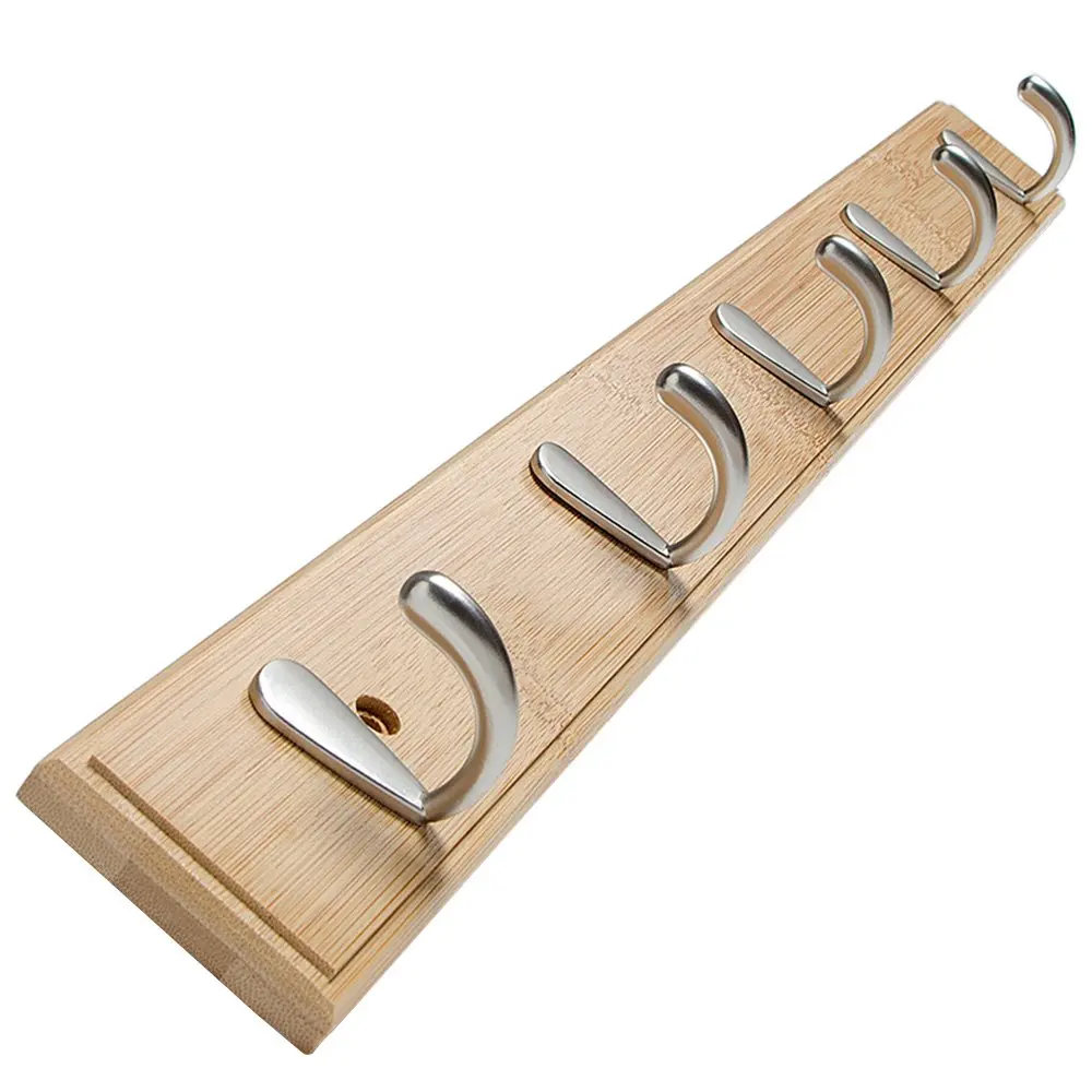 bamboo coat hooks