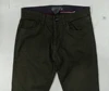 High End Brand Authentic Branded Labels Men's Long Straight Twill Chino Cotton Elastane Trouser Pants Bangladeshi Stock Lots