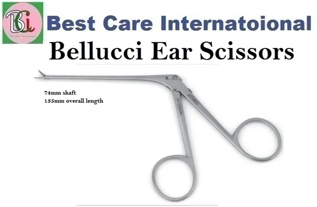 House-Bellucci Alligator Ear Scissors - JEDMED