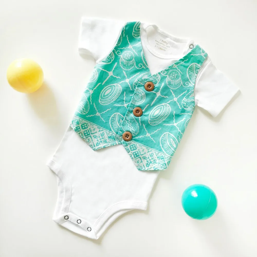 Batik Series Tribal Newborn Baby Cloth Wear Romper