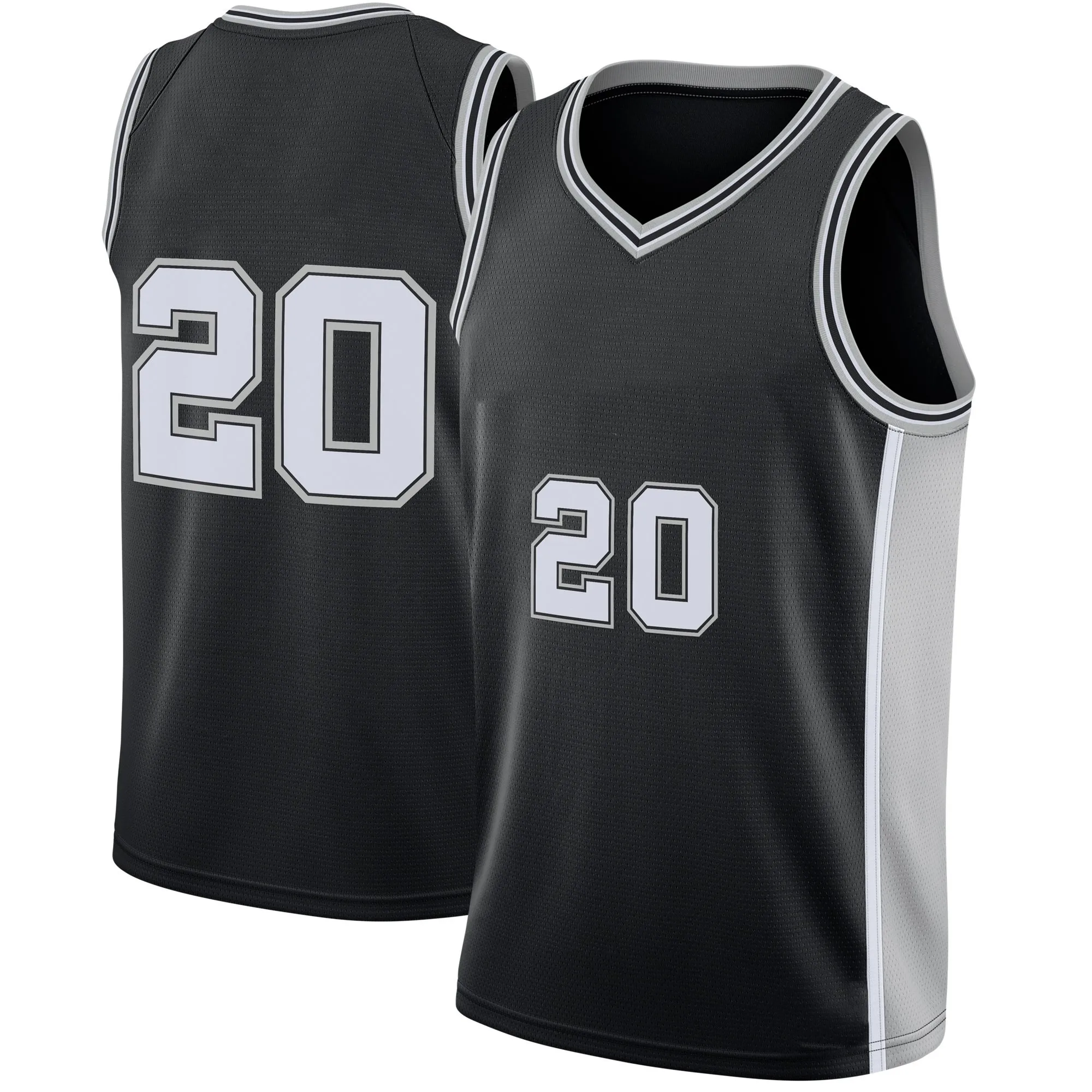 blank basketball jerseys for printing