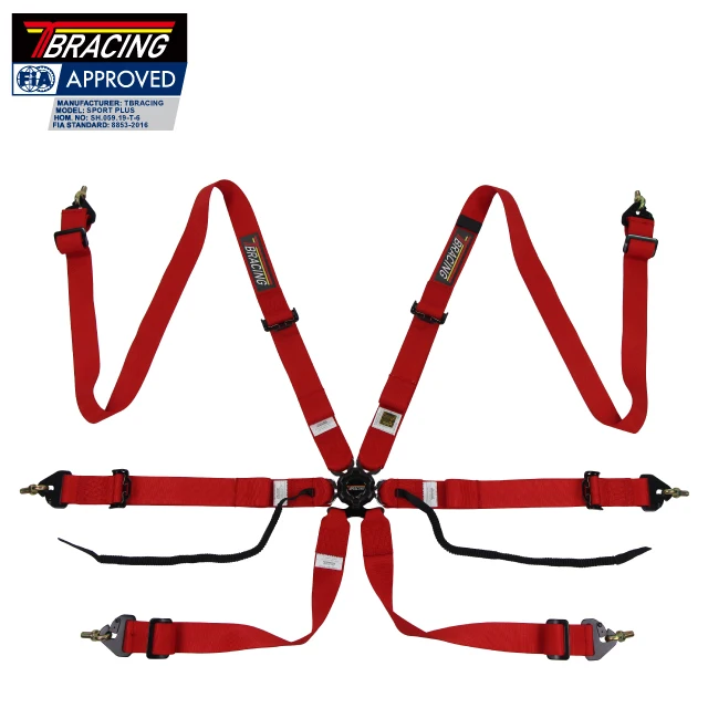 3 point ceinture bleu ceinture de sport marque d/'homologation E Nouveau Ceintures