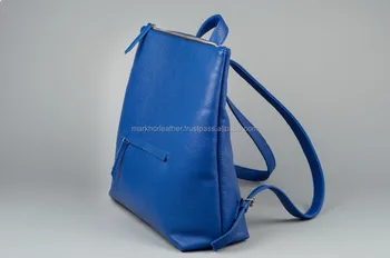 blue backpack women's