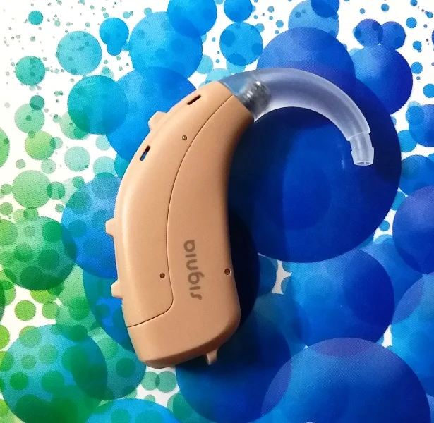 Signia Bte Hearing Aids With Hearing Aid Tubes Prompt Click Cic Hearing