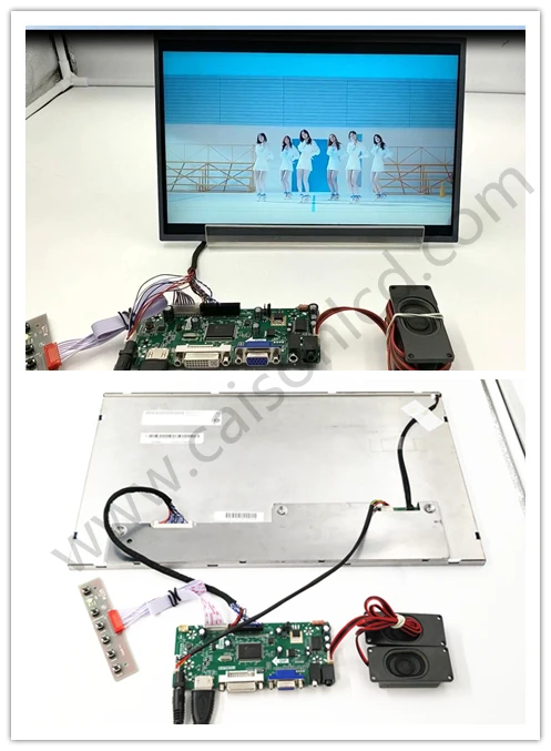 VGA+HDMI+DVI +Audio of LCD controller board support 17.3 inch lcd kits with 1920*1080 with 400cd/m2