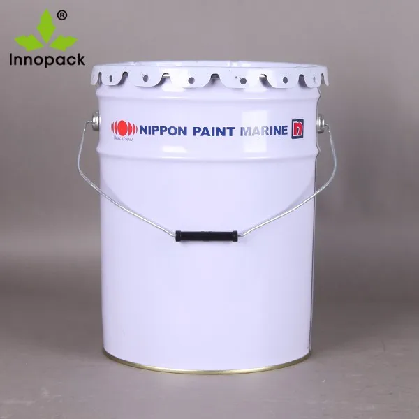 25l Round Metal Pail/bucket/barrel/drums Manufacture Empty Steel Paint ...