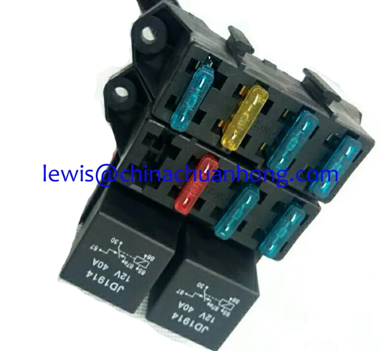 Custom LS1 VORTEC Standalone Wire Harness Fuse Block With Relay Fuse