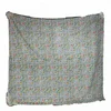 Handmade Indian Kantha Embroidery Printed Cotton Quilts Bed Spread Bed Sheet