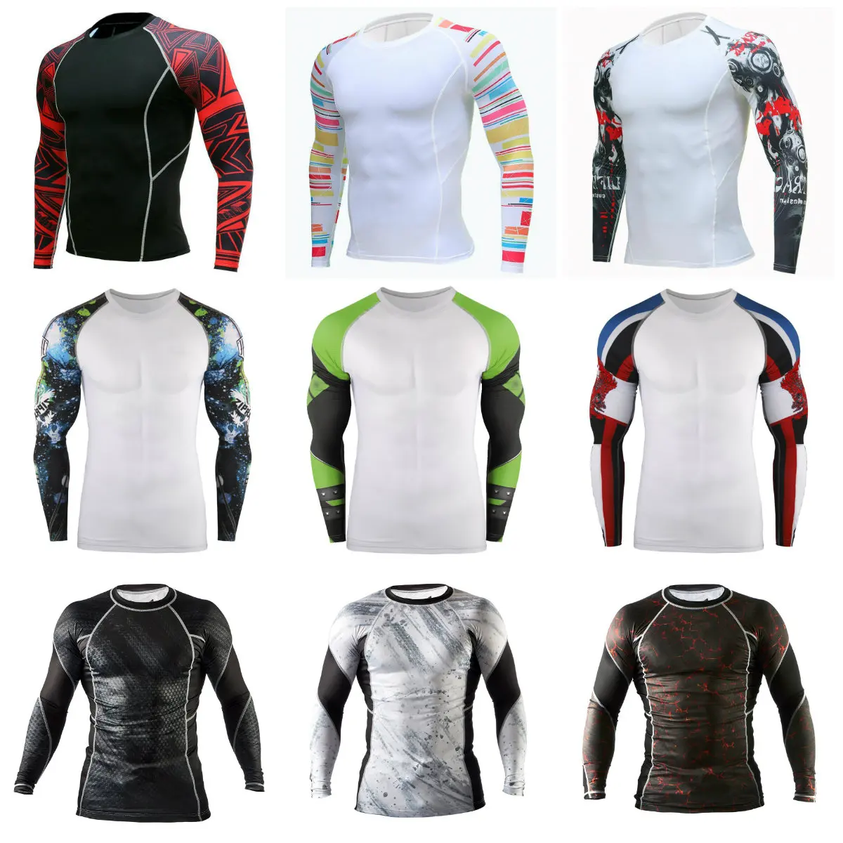 Ufc Custom Own Design Sublimation Mma Compression Rashguards Bjj - Buy ...