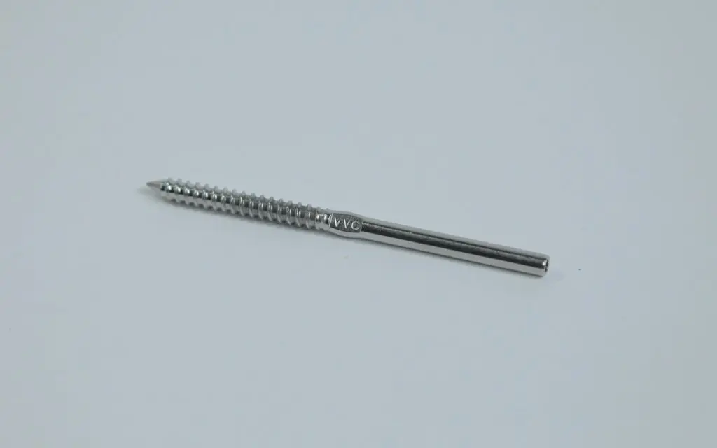 VistaView CableTec Stainless Steel Hand-Crimp Lag Stud for 1/8" Cable (for Surface Mounting) -- Lot of 10