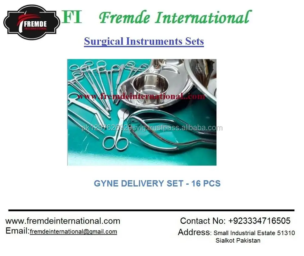 Hernia Surgery Instruments Set Of 30 Pieces Ce Certified Buy General