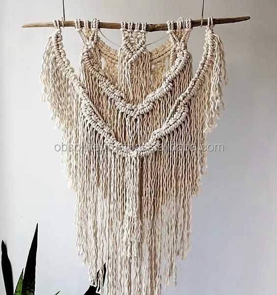 Organic Cotton Macrame Wall Hanging I Handmade Macrame Wall Hangings