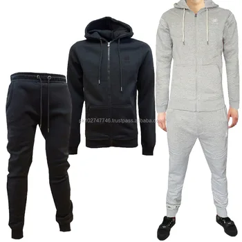 grey zip up tracksuit