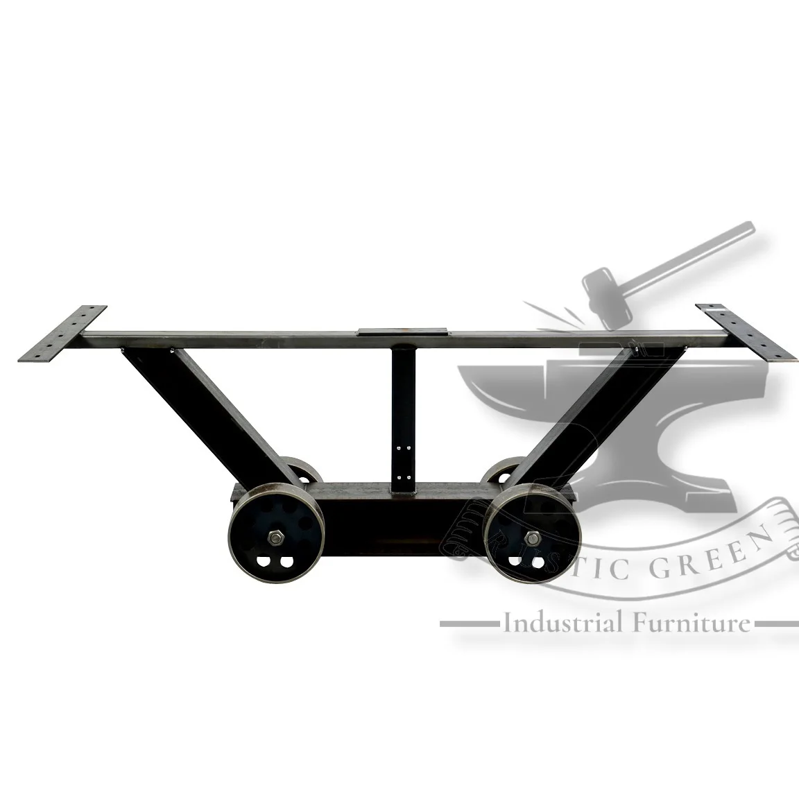 New Industrial Crank Adjustable Height Table Base Furniture Leg For