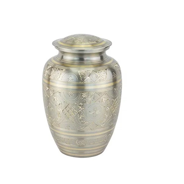 Funeral Ashes Containers In Brass Metal 