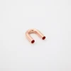 Zinc plating brass U shape bending pipe assembly