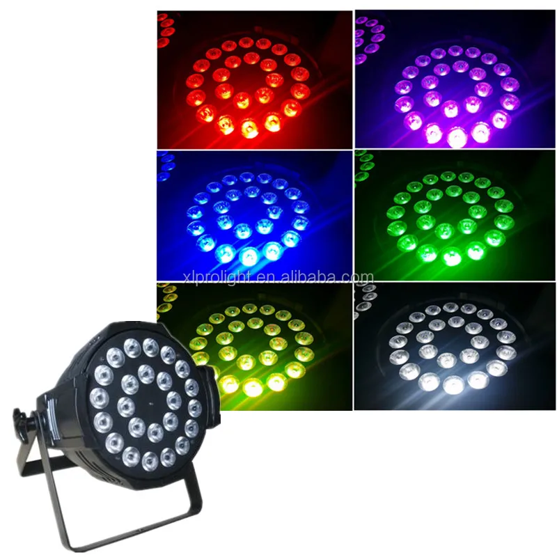 24pcs 18w Rgbwa+uv 6in1 Led Par Light Meter Price List Par Stage Light