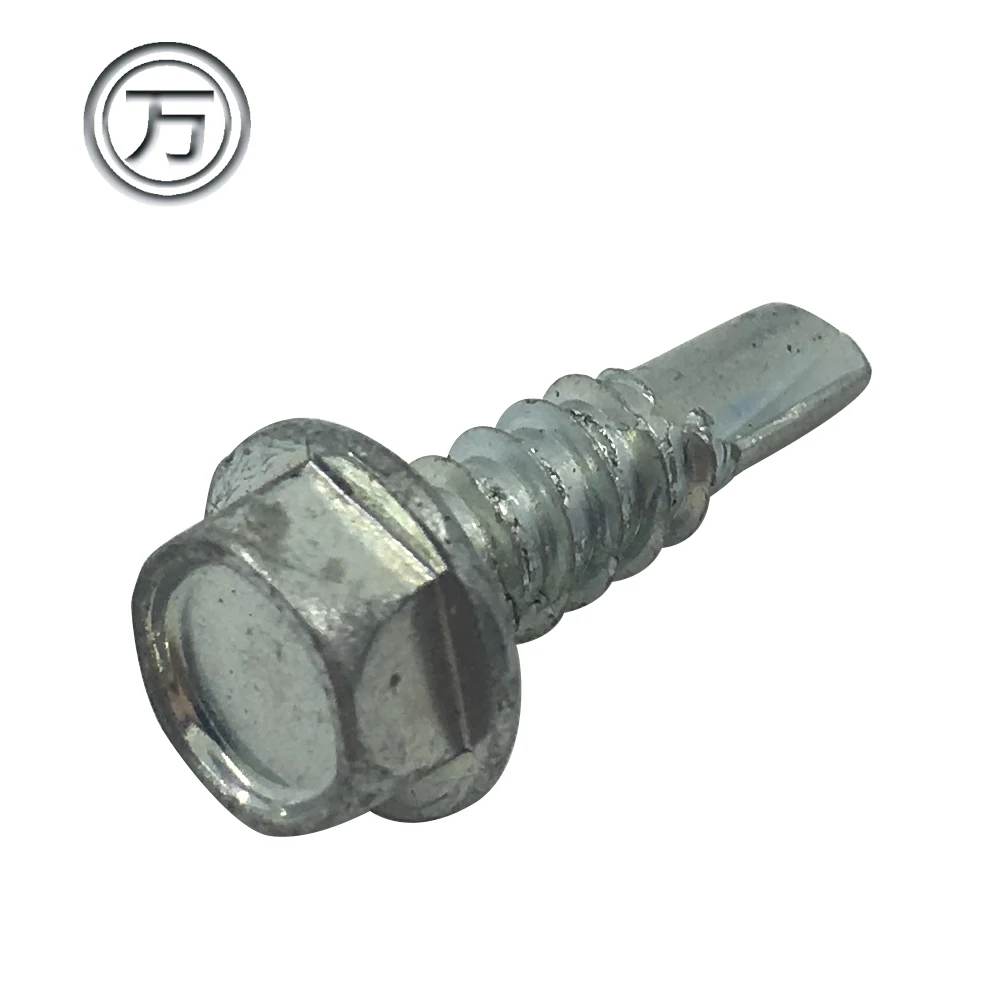Taiwan Wholesale Hex Head Self Drilling Screw Buy Rhodium Plating