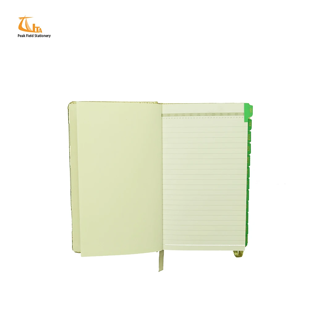 Wholesale A4 A5 Non Perforated Yellow Paper Thick Spiral Journal