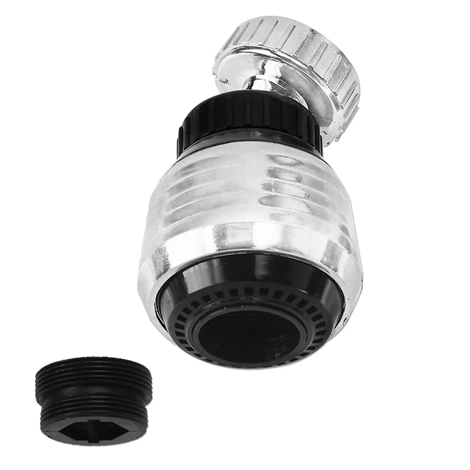 Siroflex faucet swivel sprayer black — pic 15