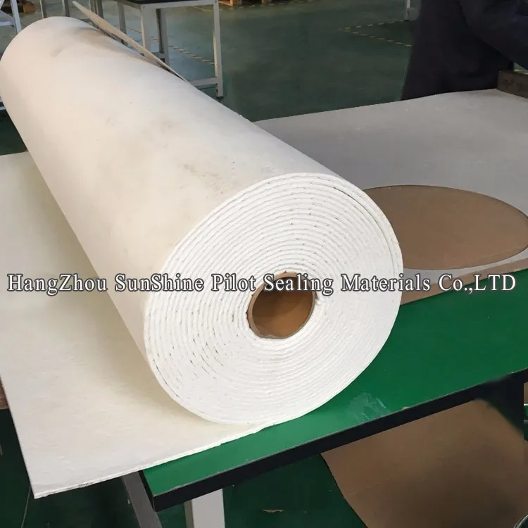 Resistance To High Temperature Ceramic Fiber Paper Gasket Aluminum