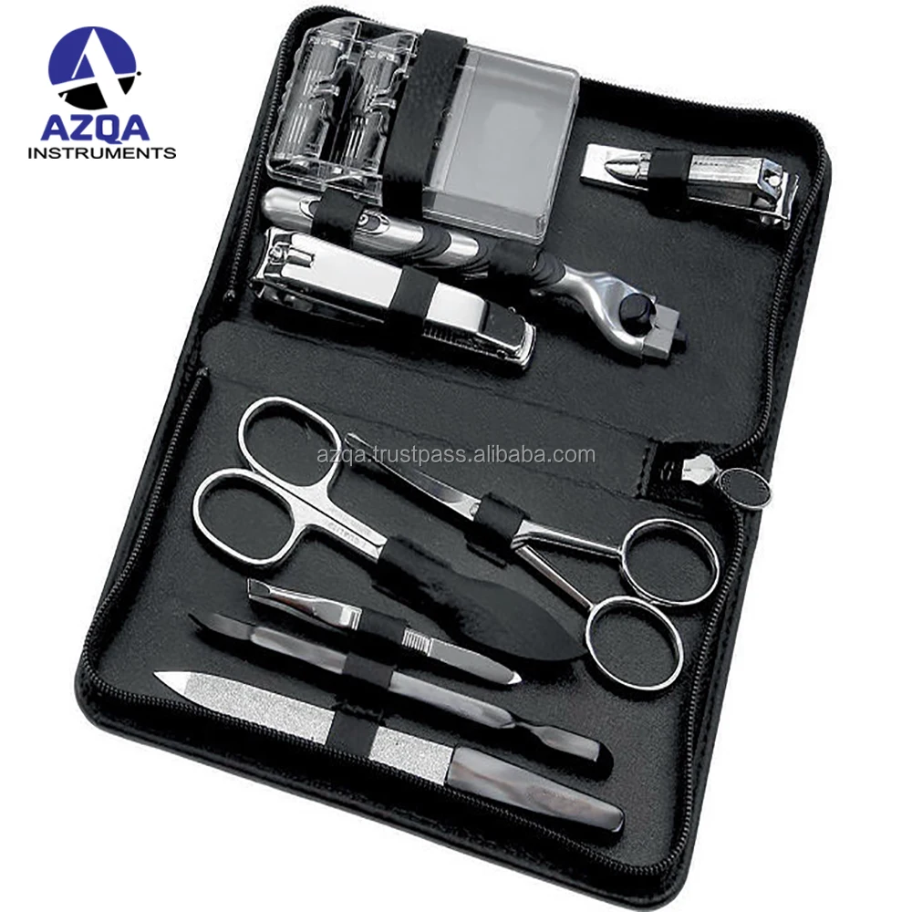 Men's Shaving Wooden Box Kit Barber Shaving Kit Straight Manual Shaving