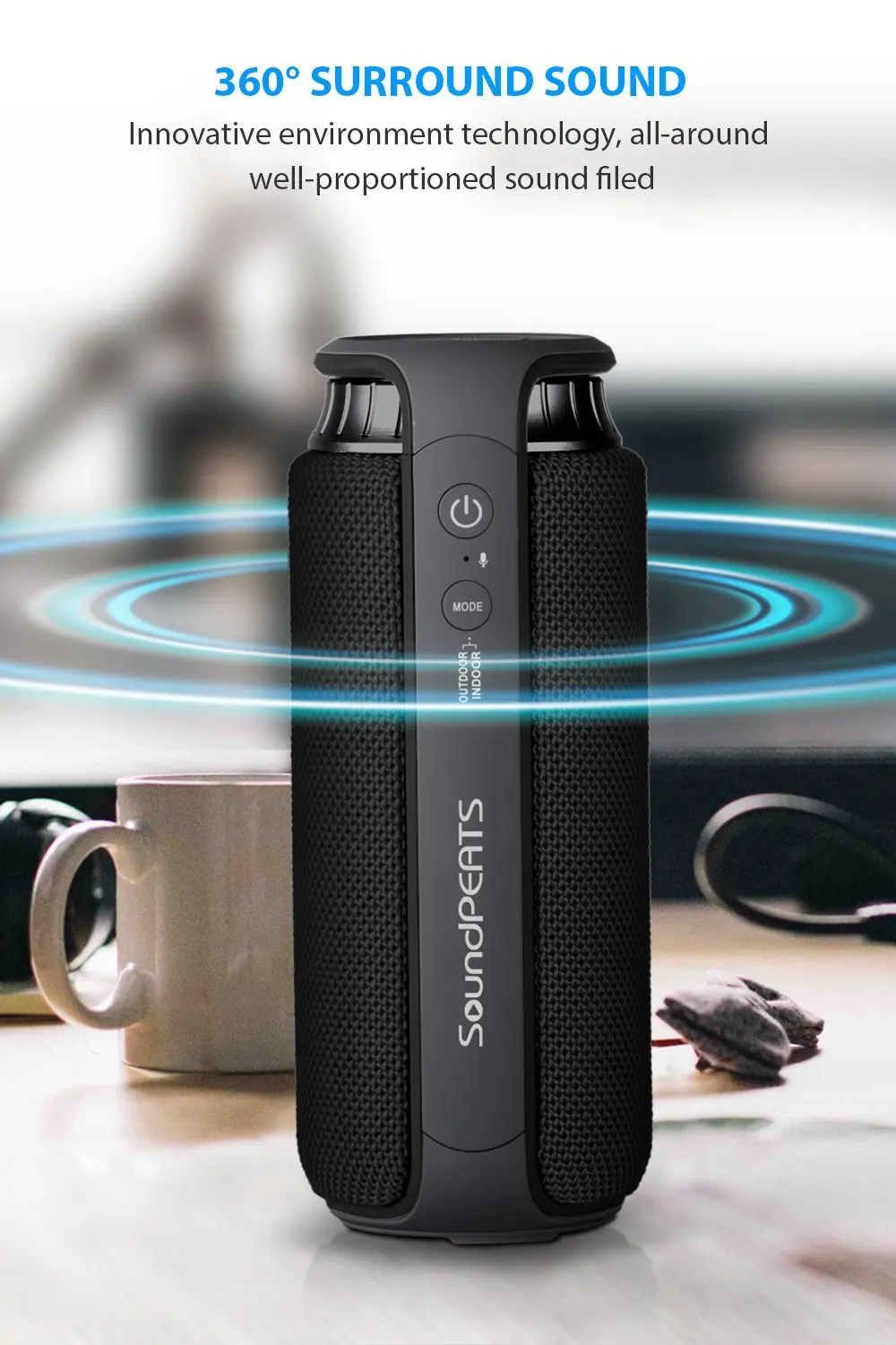 Portable Bluetooth Speaker With Fm Radio Usb Sd Card Reader Usb Sd Card