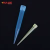 Medical consumables tip pipette tips blue yellow
