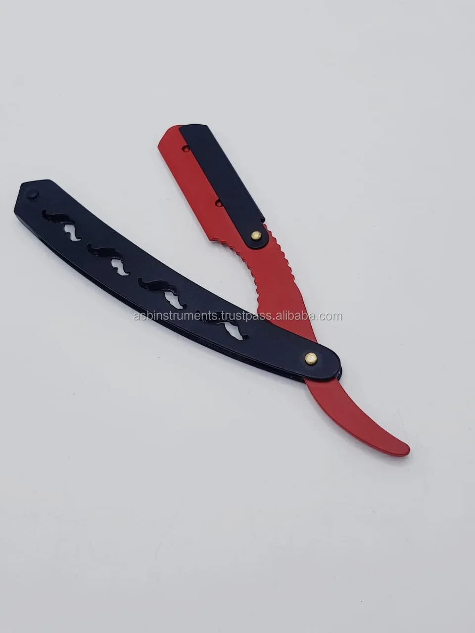 Barber Pole Paper Coated Straight Razor With Changeable Blade Buy