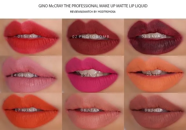 gino mccray lipstick