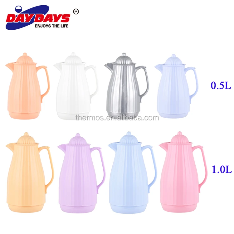 Sunlife Cheaper Vacuum Flask 500ml Food Grade Pp Body Tea Pot Thermo