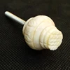 Hand carved bone knob for cabinet and doors / luxury handicraft hardware accessories / Bone furniture knobs SOKN-1020