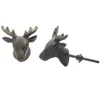 Beautiful Brass antique cast iron Deer Drawer Door cabinet knobs & Pull Handle [ABK 77]