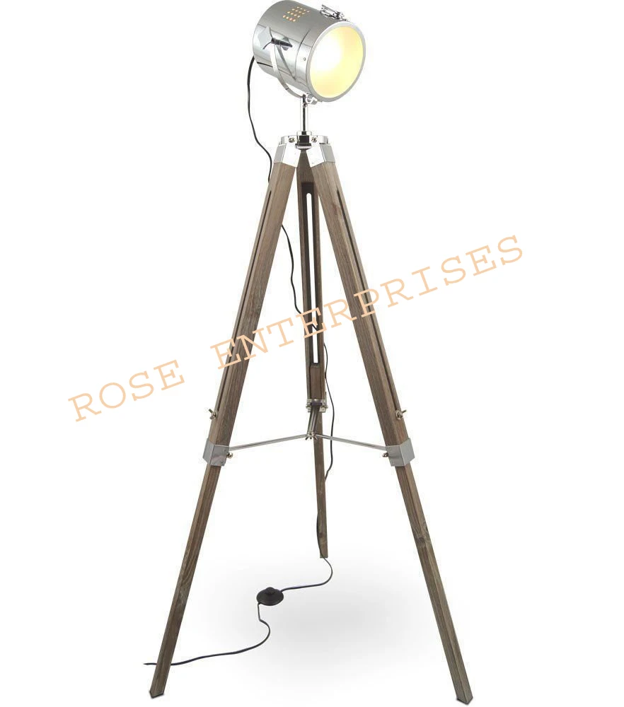 Photography Tripod Floor Studio Lamp Spot Search Light With Tripod Stand