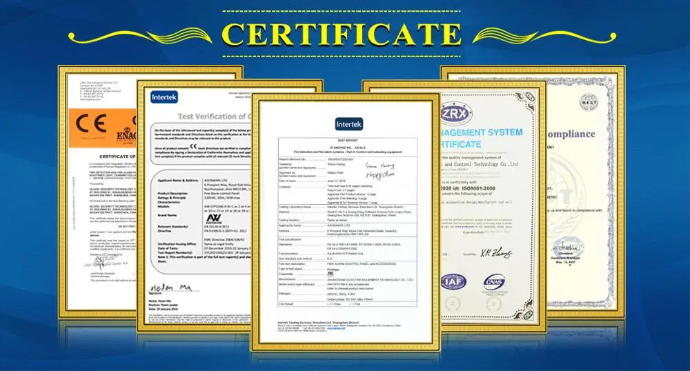 LPCB Approved Fire Smoke Alarm Detector Sensor