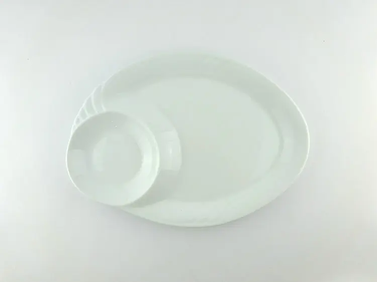 plaque porcelaine assiette facultative tailles w Plaque ovale plus profonde forme