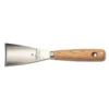 Long wood handle chisel scraper