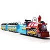 Electric amusement sightseeing park rides trackless road trains for shopping mall