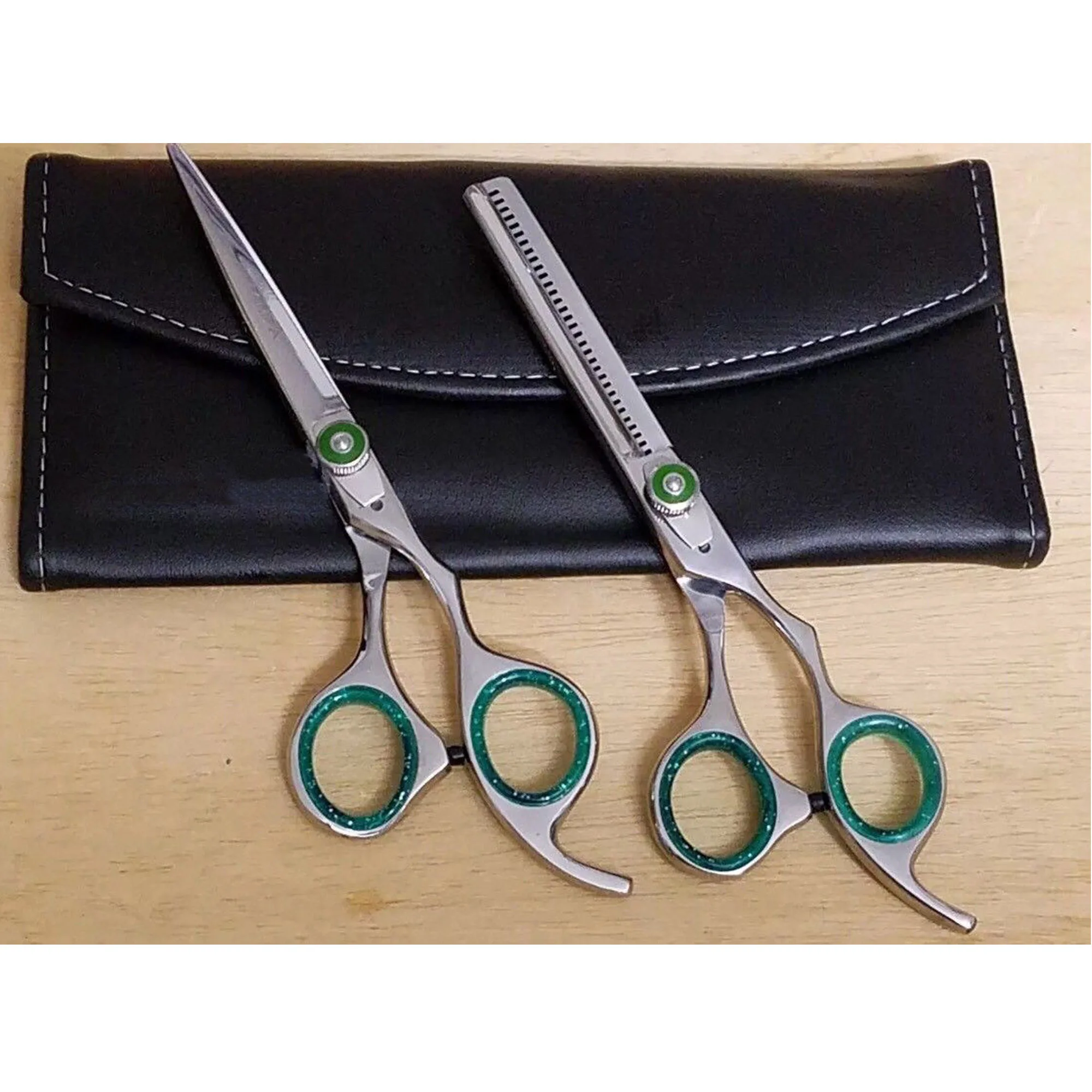 Barber Scissors Hair Cutting/thinning Shears Set Buy New Barber
