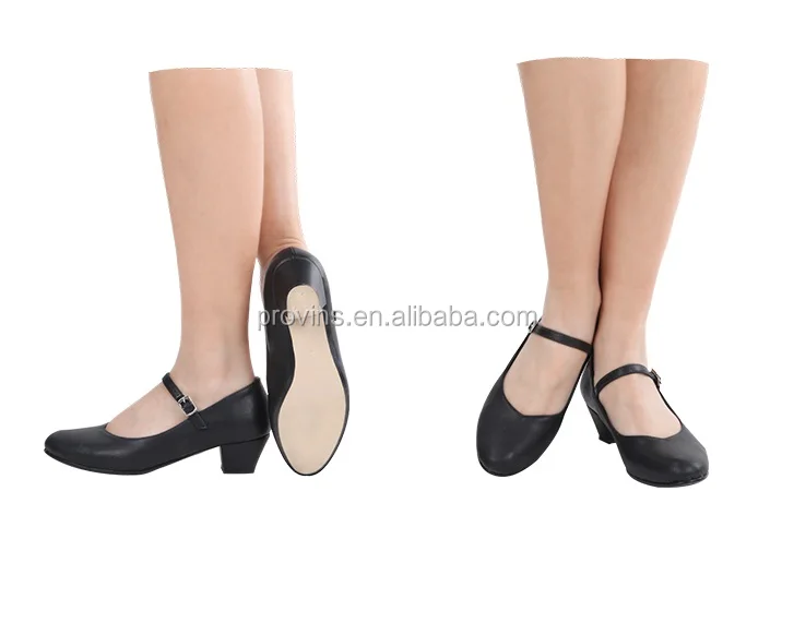 バレエダンス用の新しいスタイルのダンスガールラウンドトップラインキャラクターシューズ Buy キャラクター靴 女の子ダンスシューズ 靴用ダンス シューズ Product On Alibaba Com