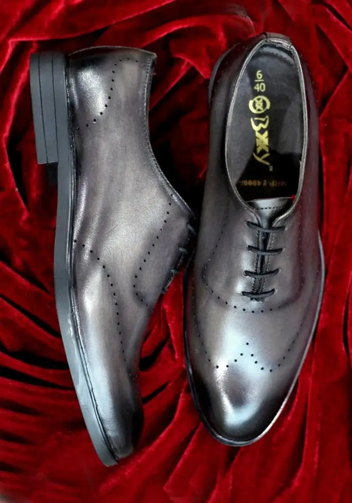 Formal Leather Shoes Hand Painted Color,Handmade Men Formal Leather Shoes Hand Painted Color,Handmade Men