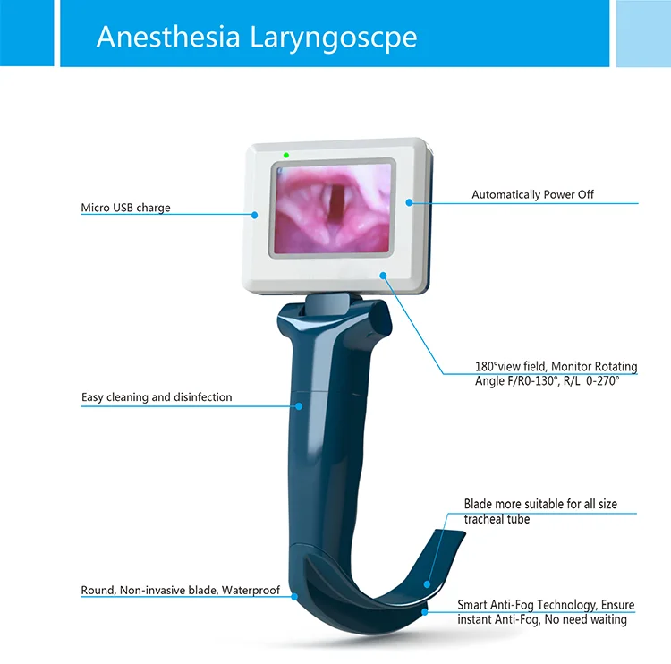 High Resolution Myg054f Medical Reusable Handheld Digital Endscope