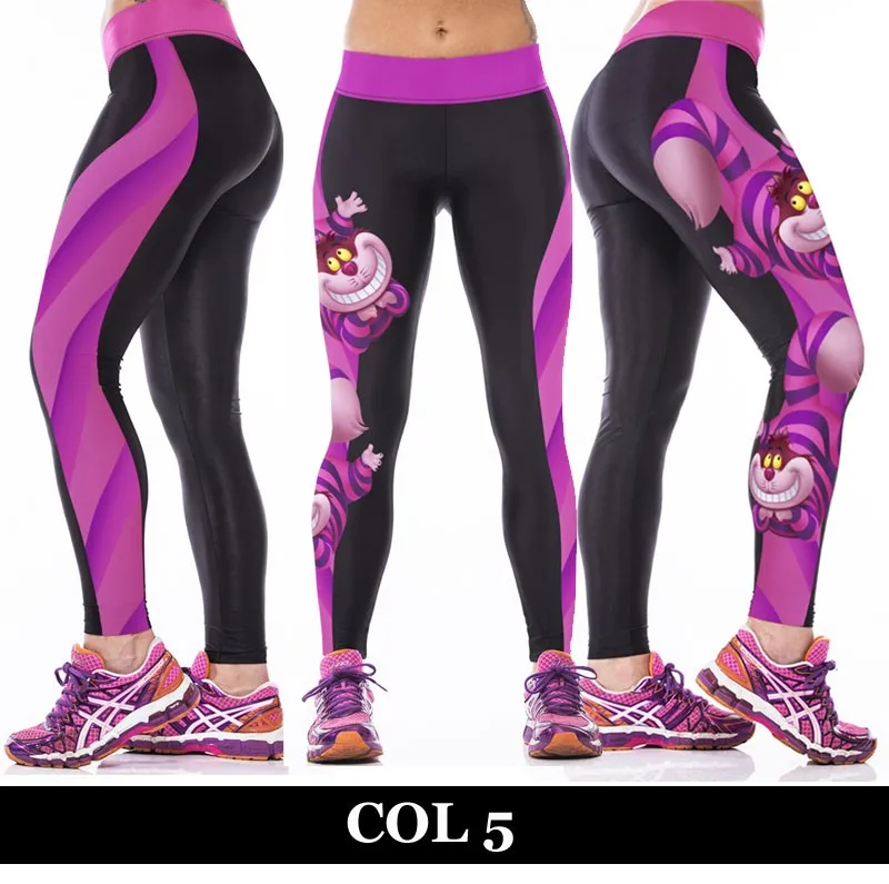 Custom Printed Design Sublimation Patterns High Quality Yoga Pants